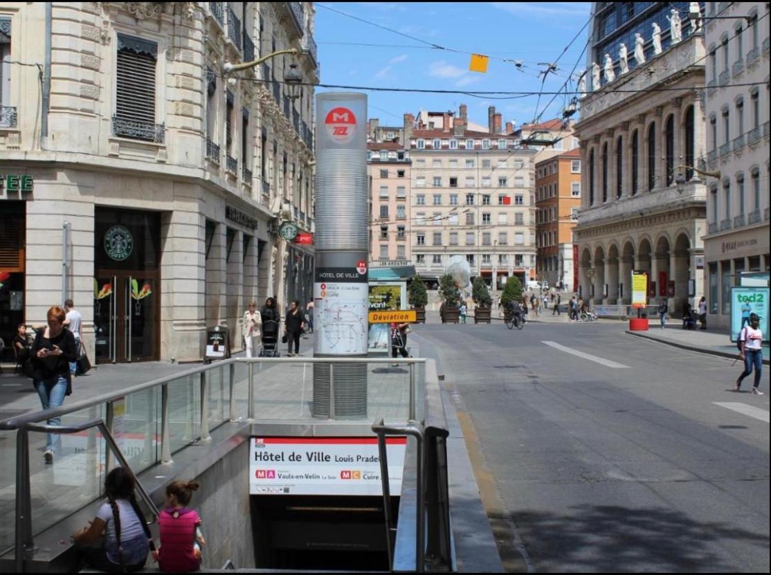 Celect'In Lyon Suites Climatisees Skyview Buitenkant foto
